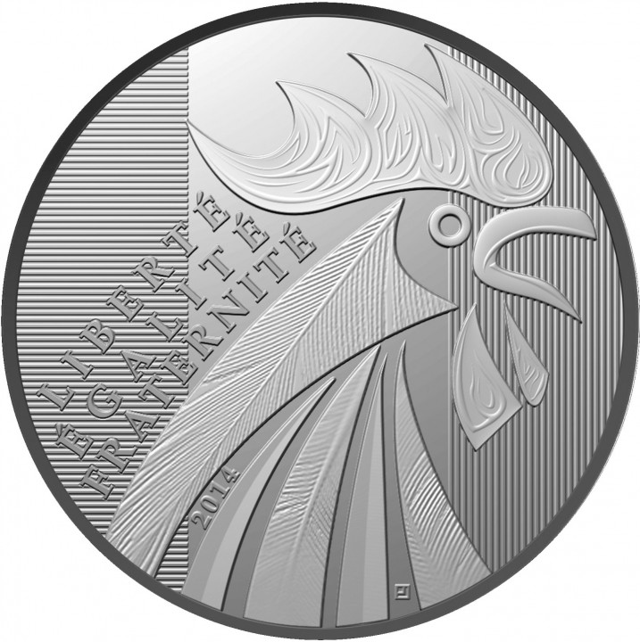 Dessin 3D ARGENT face commune COQ BD.jpg (296.05 Kio) Consulté 89783 fois 10 € Coq Avers