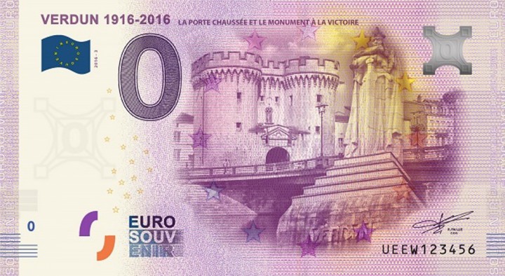 FR55-UEEW-03 - VERDUN 1916 - 2016 - LA PORTE CHAUSSÉE ET LE MONUMENT À LA FR55-UEEW-03 - VERDUN 1916 - 2016 - LA PORTE CHAUSSÉE ET LE MONUMENT À LA VICTOIRE